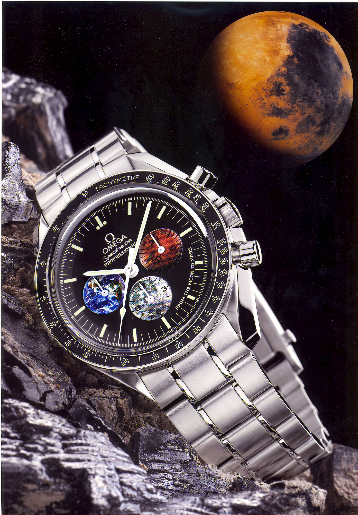 omega speedmaster mars to moon