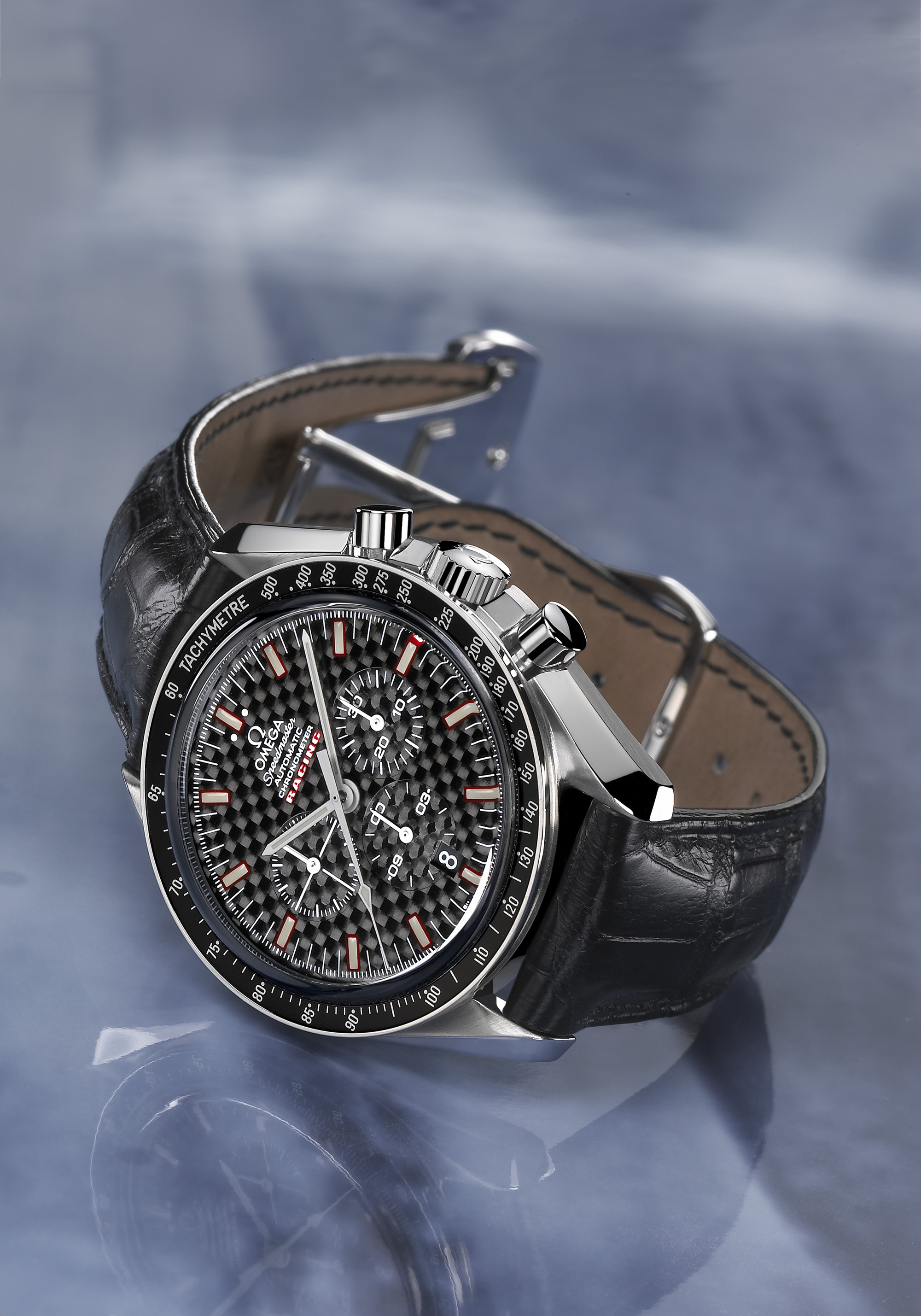 Speedmaster Racing with carbon dial 